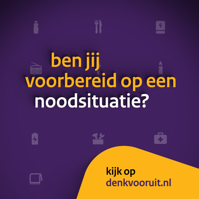 Ben jij voorbereid op een noodsituatie