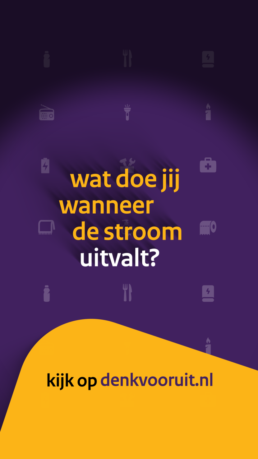 Wat doe jij wanneer de stroom uitvalt